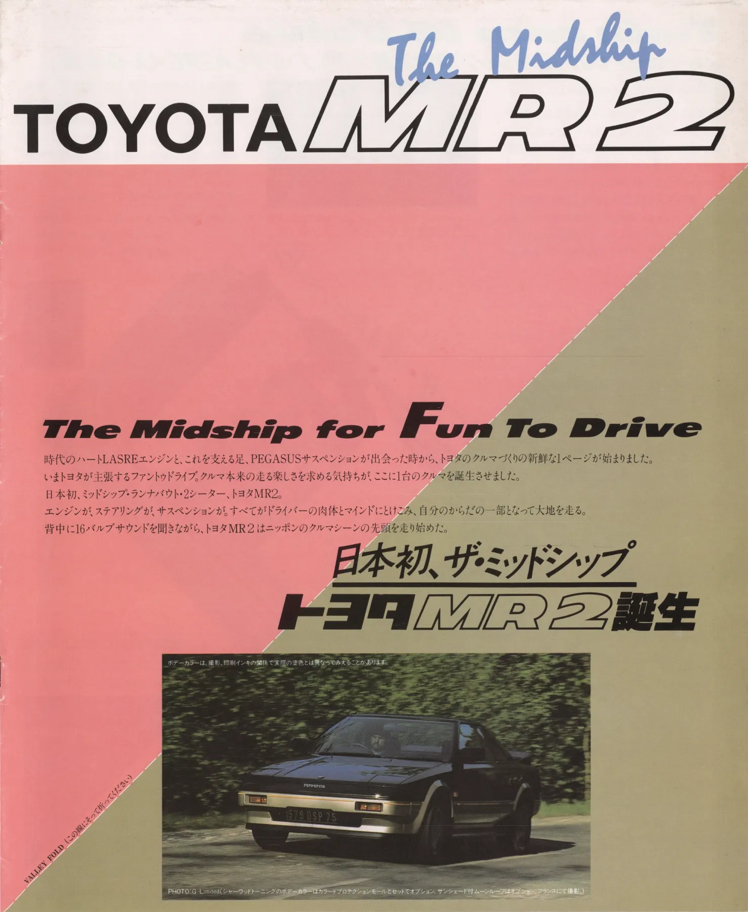 Toyota MR2 AW10/AW11 Mk1a