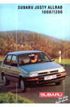Justy Fahrzeugansichten - 1989