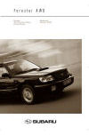 Forester Fahrzeugansichten - 2002